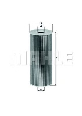 KNECHT ox143d -  Масляный фильтр