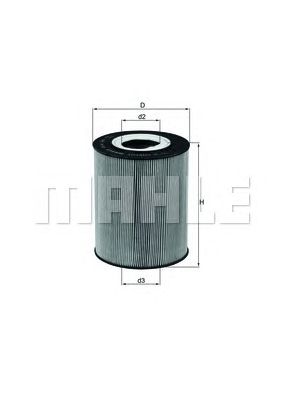 KNECHT ox146d -  Масляный фильтр