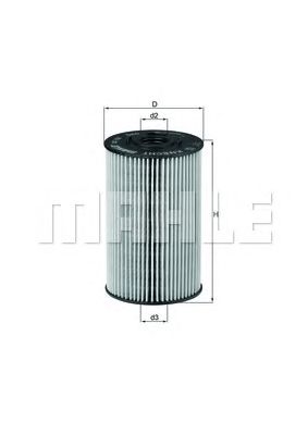 KNECHT ox150d -  Масляный фильтр