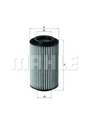 KNECHT ox1537d2 -  Масляный фильтр
