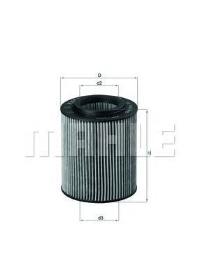 KNECHT ox1541d -  Масляный фильтр
