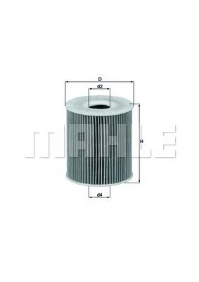 KNECHT ox156d1 -  Масляный фильтр
