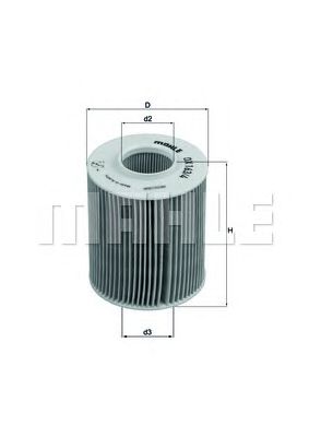 KNECHT ox1634d -  Масляный фильтр