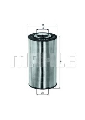 KNECHT ox169d -  Масляный фильтр