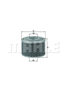 KNECHT ox16d -  Масляный фильтр
