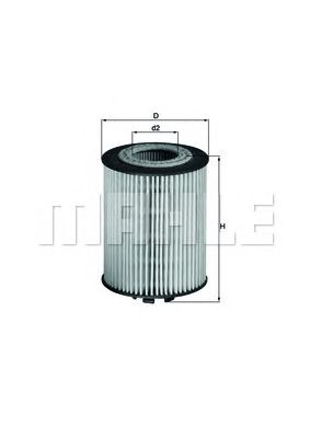 KNECHT ox1731d -  Масляный фильтр