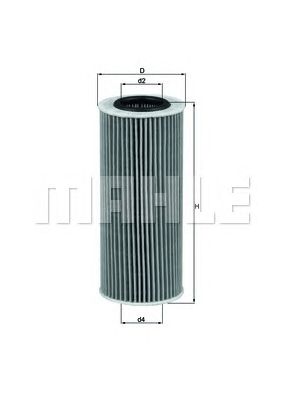 KNECHT ox1773d -  Масляный фильтр