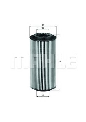 KNECHT ox179d -  Масляный фильтр