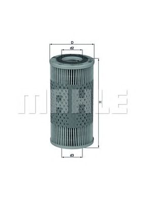 KNECHT ox17d -  Масляный фильтр