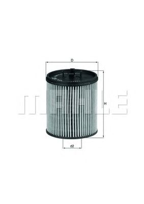 KNECHT ox182d -  Масляный фильтр
