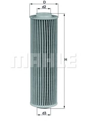 KNECHT ox1835d -  Масляный фильтр