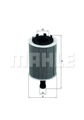 KNECHT ox188d -  Масляный фильтр