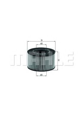 KNECHT ox191d -  Масляный фильтр