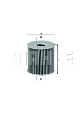 KNECHT ox192d -  Масляный фильтр