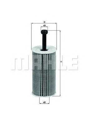 KNECHT ox193d -  Масляный фильтр