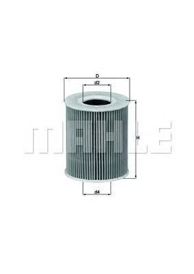 KNECHT ox203d -  Масляный фильтр