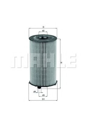 KNECHT ox2052d -  Масляный фильтр