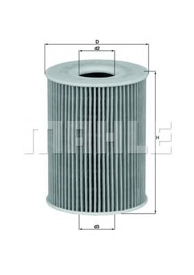 KNECHT ox254d4 -  Масляный фильтр