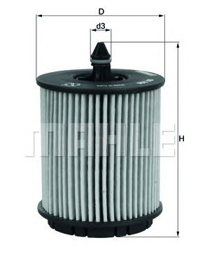 KNECHT ox258d -  Масляный фильтр