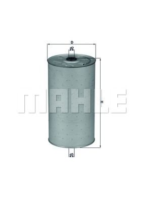 KNECHT ox30d -  Масляный фильтр
