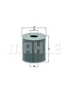 KNECHT ox3392d -  Масляный фильтр