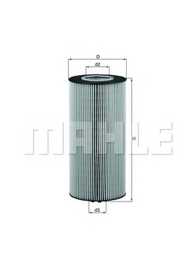 KNECHT ox348d -  Масляный фильтр