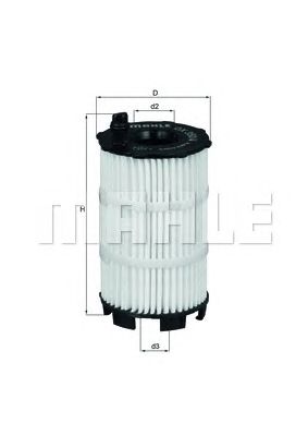 KNECHT ox3504d -  Масляный фильтр