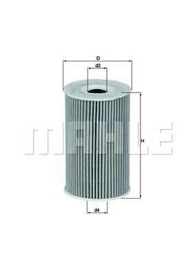 KNECHT ox351d -  Масляный фильтр
