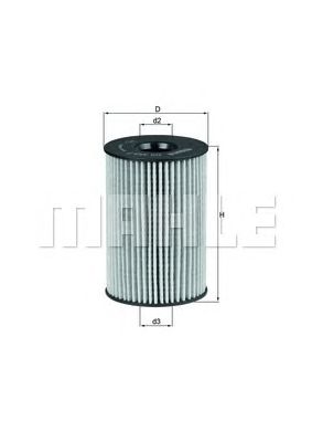 KNECHT ox3537d -  Масляный фильтр