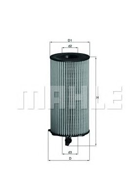 KNECHT ox354d -  Масляный фильтр
