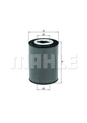 KNECHT ox359d -  Масляный фильтр