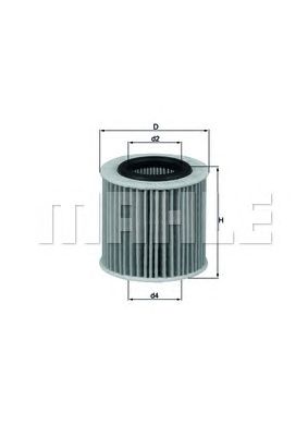 KNECHT ox360d -  Масляный фильтр