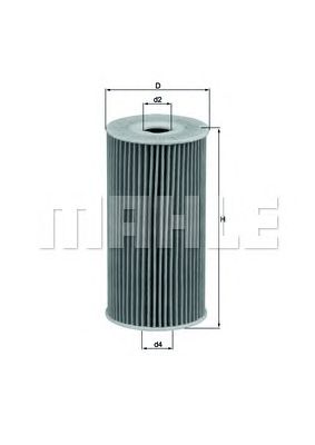 KNECHT ox3651d -  Масляный фильтр