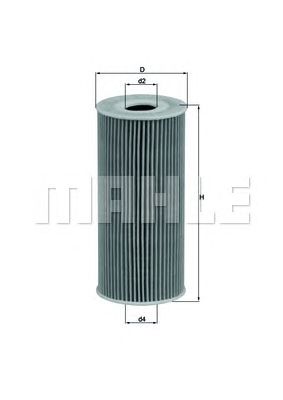 KNECHT ox366d -  Масляный фильтр