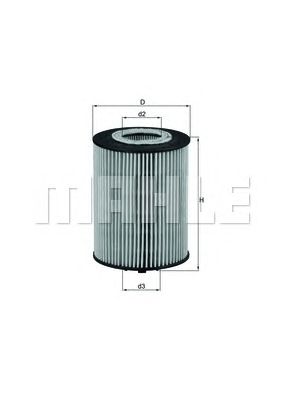 KNECHT ox367d -  Масляный фильтр