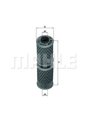 KNECHT ox36d -  Масляный фильтр