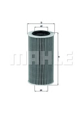 KNECHT ox370d1 -  Масляный фильтр