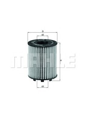 KNECHT ox371d -  Масляный фильтр