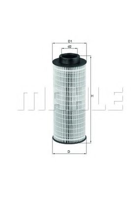 KNECHT ox376d -  Масляный фильтр