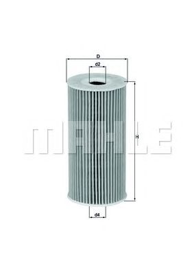 KNECHT ox377d -  Масляный фильтр