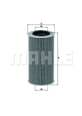 KNECHT ox379d -  Масляный фильтр