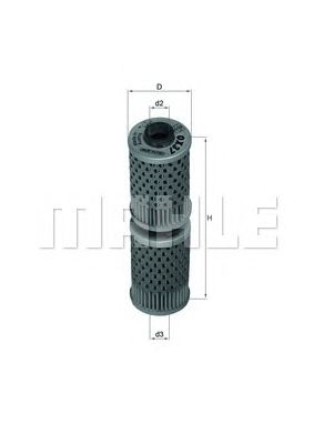 KNECHT ox37d -  Масляный фильтр