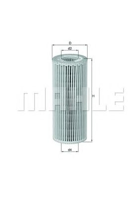 KNECHT ox381d -  Масляный фильтр