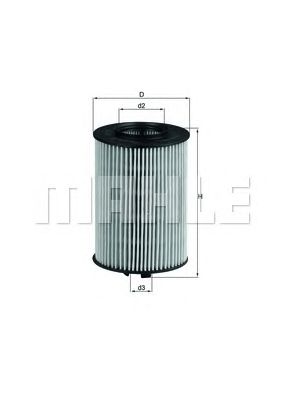 KNECHT ox382d -  Масляный фильтр