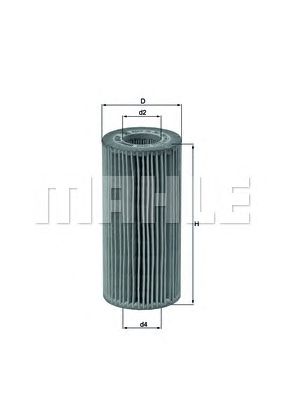 KNECHT ox383d -  Масляный фильтр