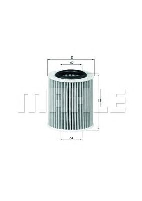 KNECHT ox386d -  Масляный фильтр
