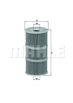 KNECHT ox3891d -  Масляный фильтр