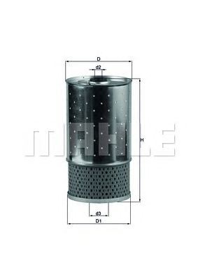 KNECHT ox38d -  Масляный фильтр
