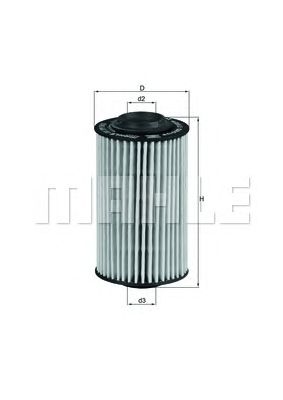 KNECHT ox399d -  Масляный фильтр