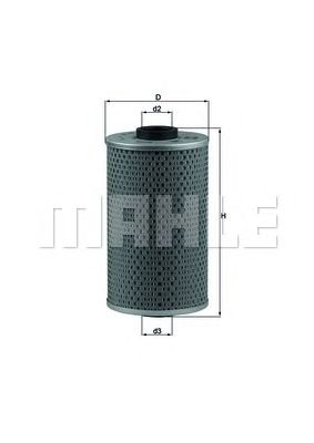 KNECHT ox40 -  Масляный фильтр